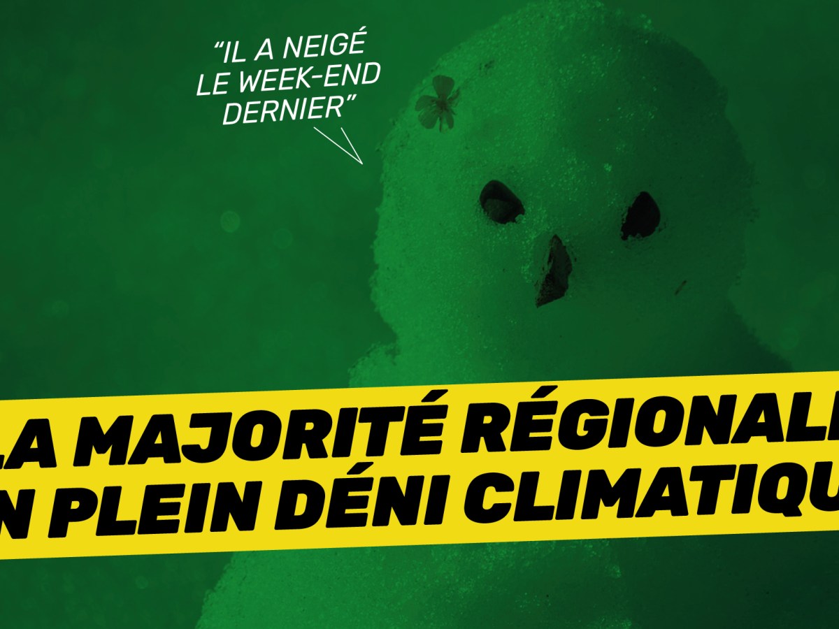 Tout va bien : “Il a neigé le week-end&nbsp;dernier”