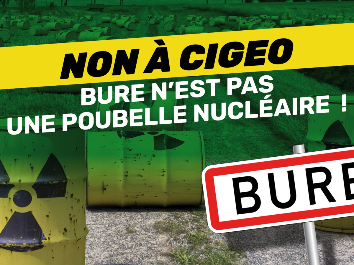 Notre contribution à l’enquête publique relative à la demande d’autorisation de création de&nbsp;Cigéo